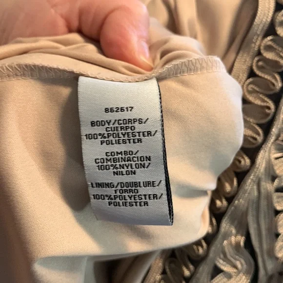 JS Collection Soutache Trumpet Skirt Formal Dress - Picture 5 of 5